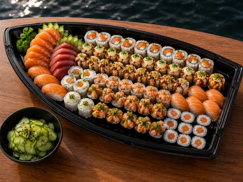 Barca de Sushi 6 pessoas