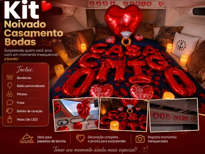 Kit Noivado / Casamento / Bodas