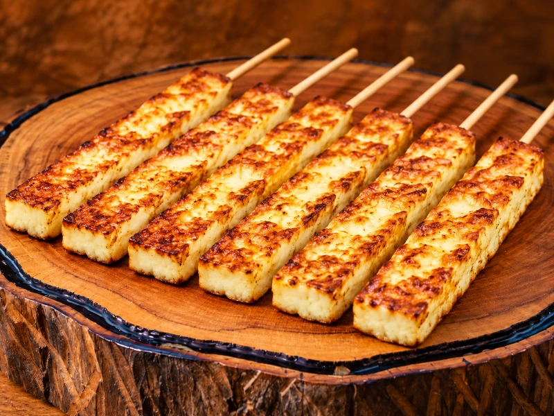 Espeto de Queijo Coalho